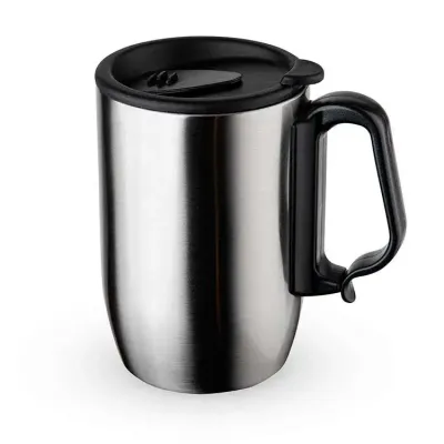 Caneca Inox Prata Parede Dupla 400 ml - 1523125