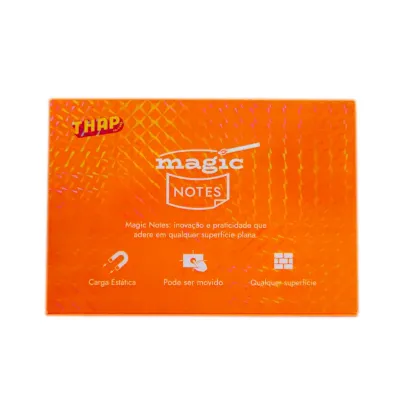 Magic Notes THAP Brindes. Notas estáticas que aderem em qualquer superfície 