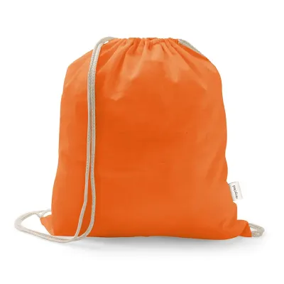 sacochila cor laranja personalizada - 2037653