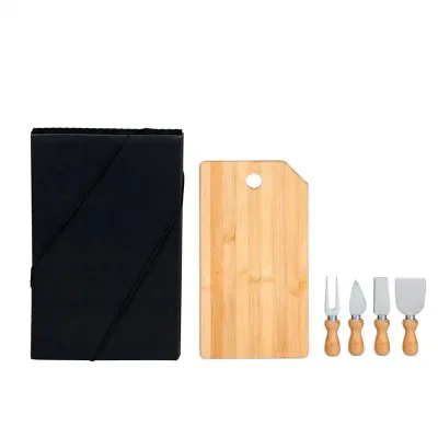 Kit Tábua e Utensílios para Queijo com 5 Peças - 1532545