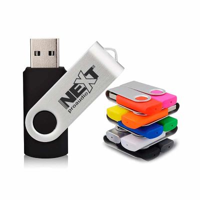 Pen Drive Giratório personalizado