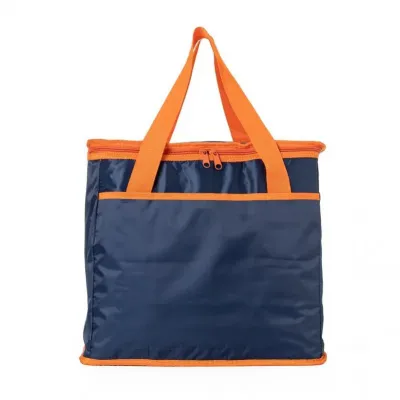 Bolsa Térmica 33 Litros 420D Azul/Laranja - 1902698