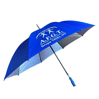 Guarda chuva azul cabo reto - 2029983