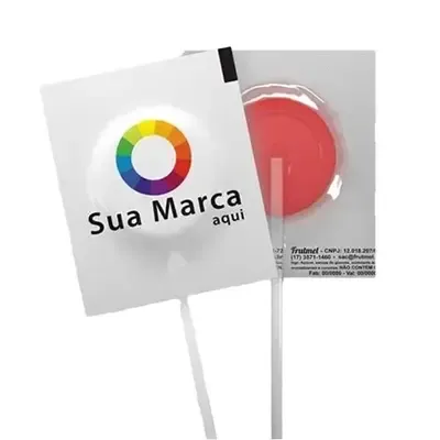 Pirulito personalizado para eventos