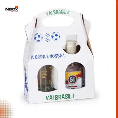 Kit cachaça Brasil 