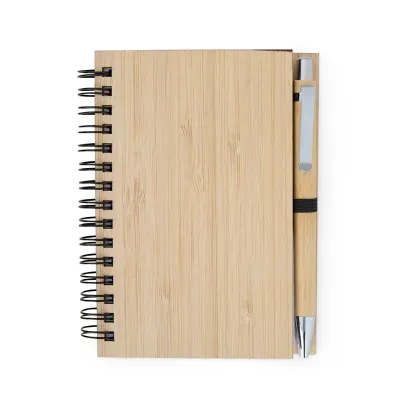 Caderneta em Bambu com Caneta - 1998865