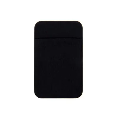 Adesivo Porta Cartão de Lycra para Celular - preto - 1626315