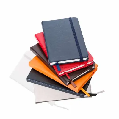 Cadernos - Cores disponíveis: Azul, Branco, Cinza, Laranja, Preto e Vermelho. - 1450078