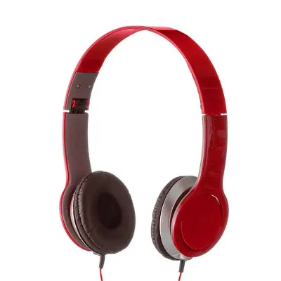 Fone de Ouvido Estéreo Vermelho - 1531600
