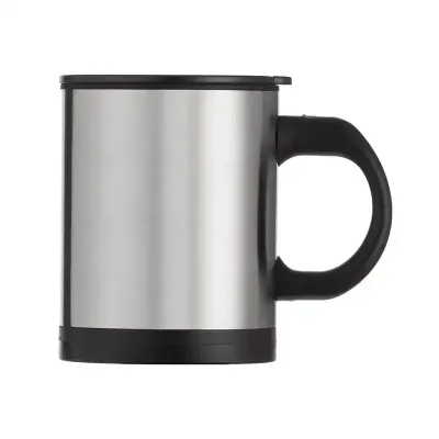 Caneca 400ml em inox com misturador