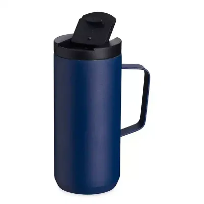 Caneca térmica de inox em parede dupla livre de BPA