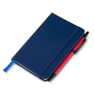 Caderno pequeno azul