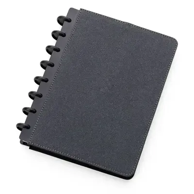 Caderno capa dura cinza - 1697937