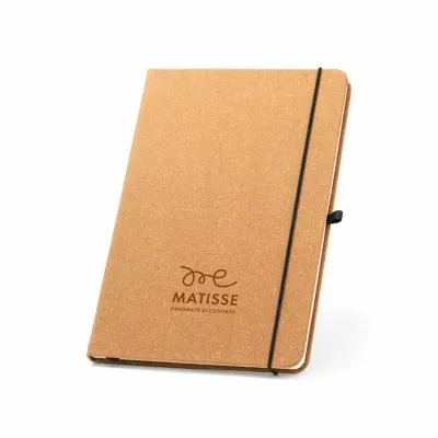 Caderno A5 reciclado personalizado