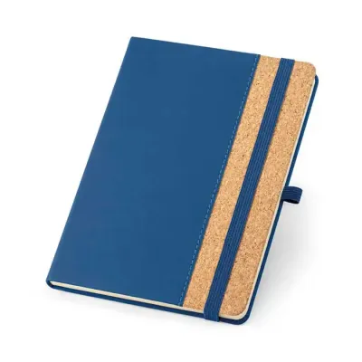 Caderno em cortiça ecológico A5 azul - 1543555