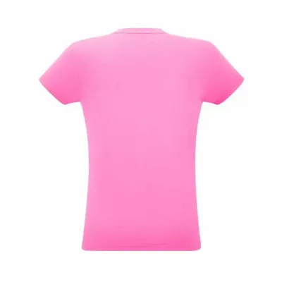 Camiseta 100% polyester rosa