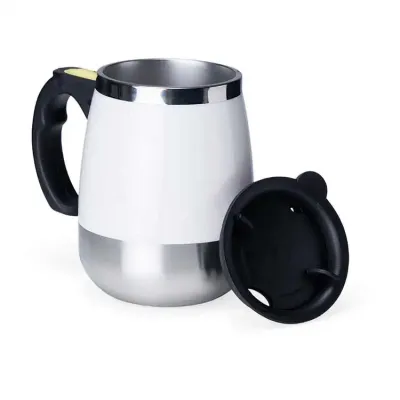 Caneca branca com Misturador 350ml - 1551344