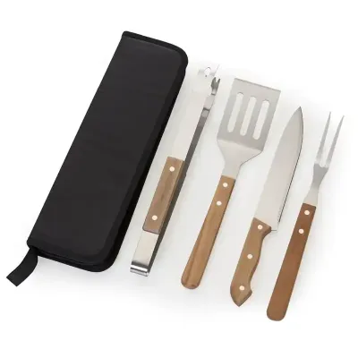 Kit Churrasco com 4 peças em estojo de nylon 2 - 1699326