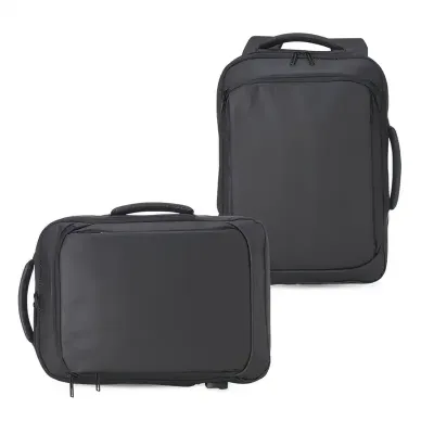 Mochila em Sintético Preta USB 17 Litros - 1700567