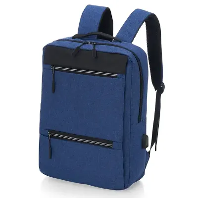 Mochila de Nylon Azul - 1700524