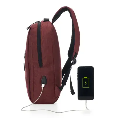 Mochila de Nylon USB 21L 2 - 1701430