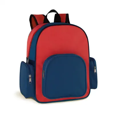 Mochila em 600D vermelha e azul - 1697568