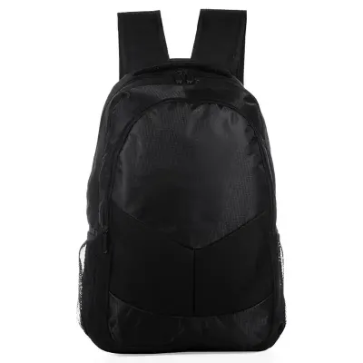 Mochila poliéster para notebook com detalhes em nylon e neoprene