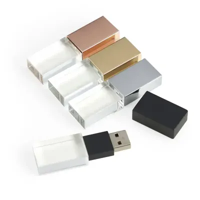 Pen Drive Vidro - várias cores - 1702659