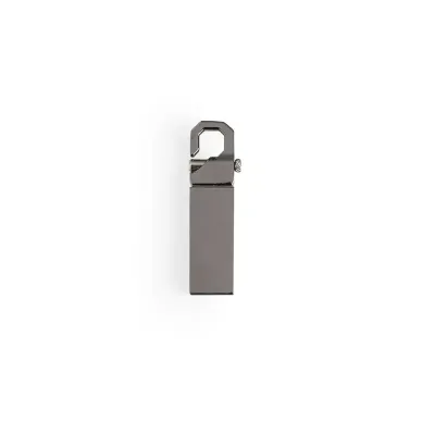 Pen drive de 4GB de metal com um gancho