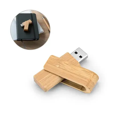 Pen drive em bambu - 93579 - 1695797