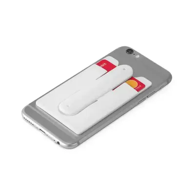 Porta cartões branco para celular  - 1695972