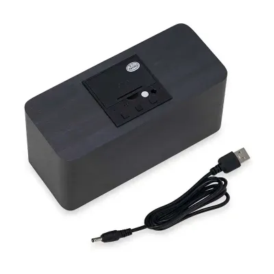 Relógio de Madeira com cabo USB - 1702848