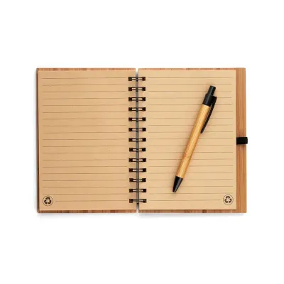 Caderno A5 aberto - 2015694