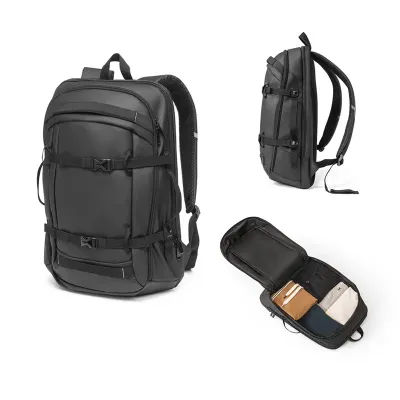 Mochila para notebook em 900D, poliéster reciclado 