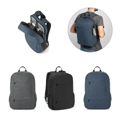 Mochila para notebook portátil em 300D poliéster reciclado (100% rPET)  - 2015640