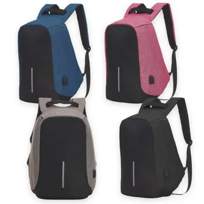 Mochila Poliéster Anti-Furto USB 2 - 1669894