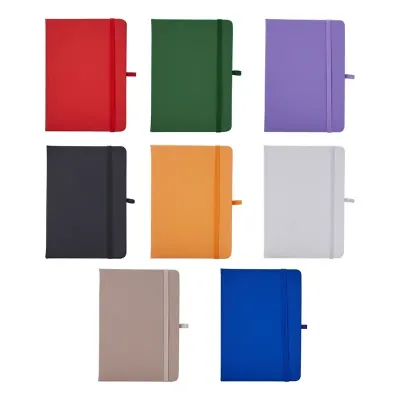 Cadernetas em várias cores