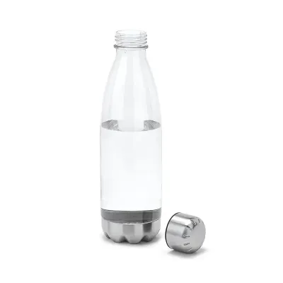 Squeeze em AS e aço inox com capacidade até 700 mL