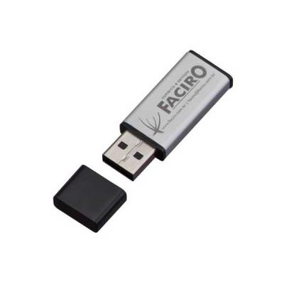 Pen drive em Alumínio com Tampa