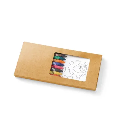 Kit para pintar em caixa de cartão