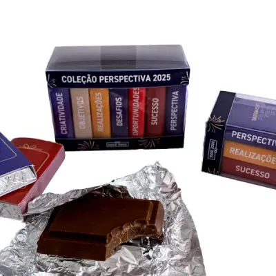 Pocket Book Chocolate Natal 2025 aberto