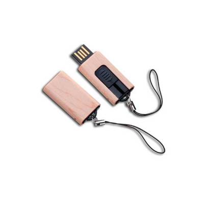 Pen drive retrátil 4 GB Ecológico