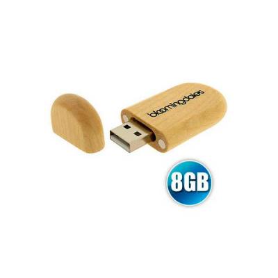 Pen drive 8 gb Ecológico com Tampa