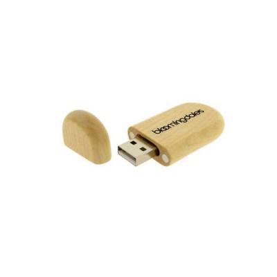 Pen drive 4 gb em Madeira Personalizado