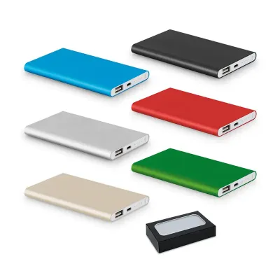 Bateria portátil slim : opções de cores