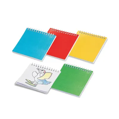 Caderno para colorir com 25 desenhos diferente