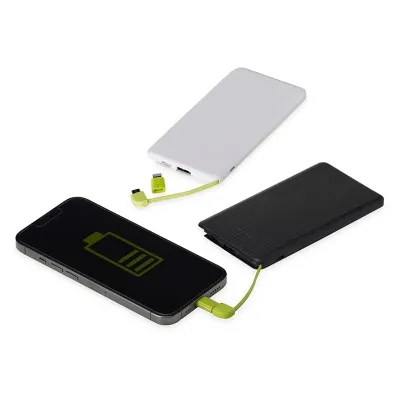 Carregador portátil plástico com 5.000mAh