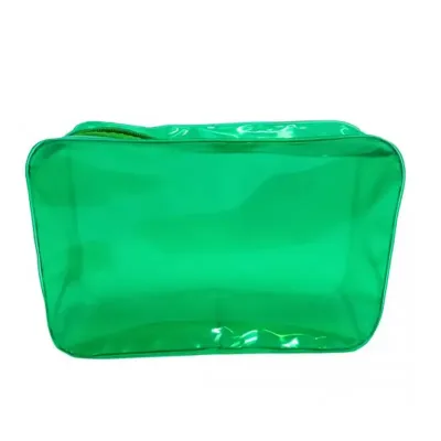 Estojo necessaire verde 18X10X6