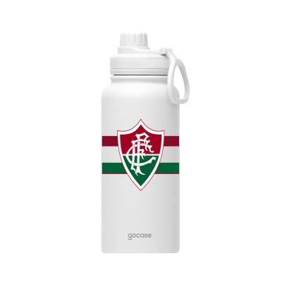 Garrafa Térmica Fresh 950mL fluminense faixa horizontal 360