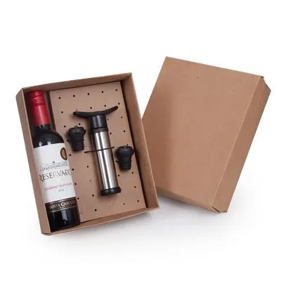 Kit vinho em caixa KV130